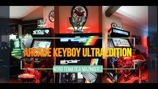 Arcade KeyBoy Ultra Edition con temática Mazinger Z por Bricogame