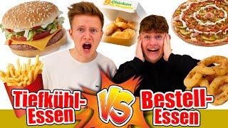 Tiefkühl-ESSEN VS Bestell-ESSEN  TipTapTube