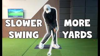 Swing Slower But Hit The Golf Ball Farther