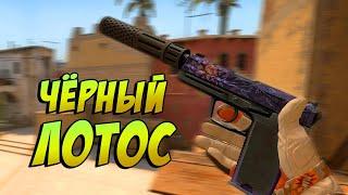 КС ГО USP-S Чёрный лотос геймплей