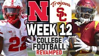 Nebraska at USC - Week 12 Simulation (2024 Rosters for NCAA 14)