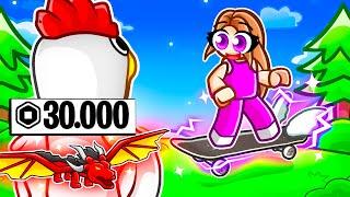 Dépensé 300,000 € pour le MEILLEUR SKATEBOARD de Roblox !