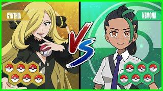 Pokémon Battle Pedia: CYNTHIA VS NEMONA