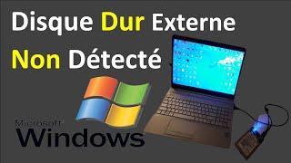 REPARER UN DISQUE DUR EXTERNE NON RECONNU SUR WINDOWS 10/11