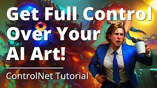 How to use ControlNet in your AI Art - Stable Diffusion Tutorial 2023