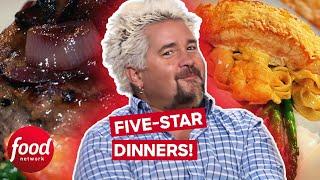 Guy Challenges Families To Create A Five-Star Dinner CHOSEN BY KIDS! | Guy's Grocery Games