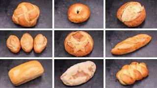 9 Bread Shaping Methods Explained