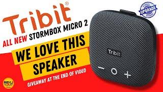 TINY BUT MIGHTY - The Tribit StormBox Micro 2 Portable Speaker Review