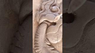 It was great when I made the dragon and cloud cement relief