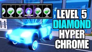 Getting HYPER DIAMOND LEVEL 5! (Roblox Jailbreak)