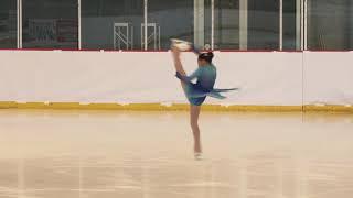 Claire Lan | Juvenile Girls Free Skate | 2025 Pacific Coast Sectional Singles Final