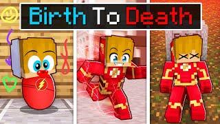 BIRTH to DEATH of THE FLASH in Minecraft! ( Tagalog )