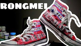 CUSTOM CHUCK T's WITH RONGMEI TRADITIONAL DESIGN.