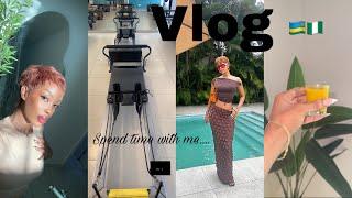 VLOG|| tried pilates+ short hair weaves+ colon cleanse+cook pilau with me+kogesha amara it’s crazy 