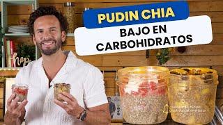 PUDÍN DE CHIA » 2 sabores irresistible, desayuno  BAJO EN CARBOHIDRATOS, SALUDABLE y  fácil