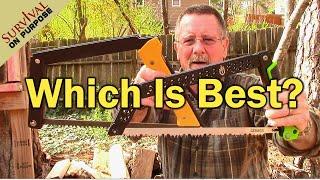 Boreal 15 Folding Bow Saw vs Gerber Freescape Camp Saw - Sharp Saturday