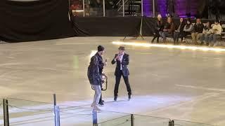 Kurt Browning & Alissa Czisny interview Jordan Cowan of On Ice Perspectives Xtreme Ice Leesburg, VA