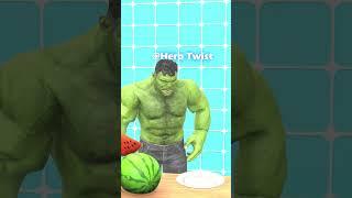 Venom Spidey Took Hulk's Watermelon  #animatedshort #spiderman #shorts