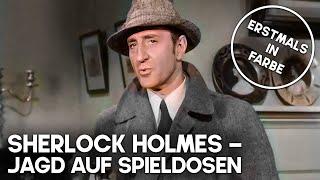 Sherlock Holmes - Jagd auf Spieldosen | KOLORIERT | Basil Rathbone | Krimi