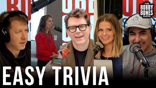 The Bobby Bones Show Competes in Super Easy Trivia