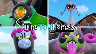 All 4 Legendary Pokemon and Where to find them in The Teal Mask DLC!