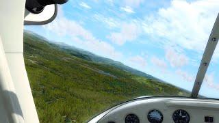 Flying the Alabeo C170 from Shump to Chunilna Creek, Alaska | P3D v4.5