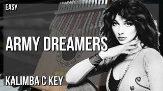 How to play Army Dreamers by Kate Bush on Kalimba (Tutorial)