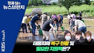 [정용실의 뉴스브런치] 경북 포항 등 태풍피해지역, 연휴에도 복구작업에 힘써.. 복구작업 현황과 필요한 지원책은? ㅣKBS 220913 방송