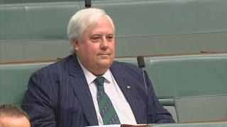 Clive Palmer concerned his phone is bugged