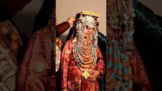 Spiti girl during wedding ceremony #spiti #himachal #wedding #culture #jewellery