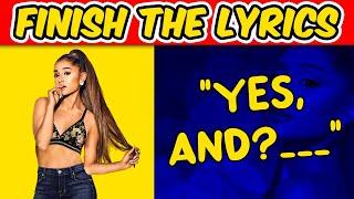 Finish the Lyrics Challenge Tiktok Edition 2024  | Song Quiz