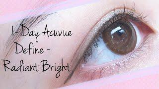 Radiant Bright | 1 Day Acuvue Define