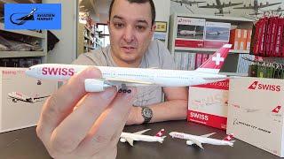 Boeing 777-300ER Swiss Modellvergleich von 3 verschiedenen Herstellern