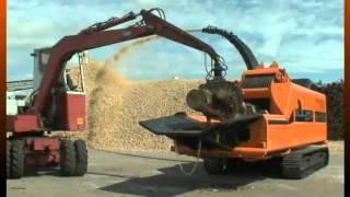 Doppstadt Precision Chipper DH 910 K in operation