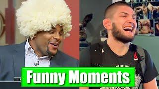 Khabib & DC FUNNIEST Moments Ever 