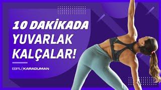 SADECE 10 DAKİKADA! Dik & Yuvarlak Kalçalara Sahip Olun! KİM İSTEMEZ!