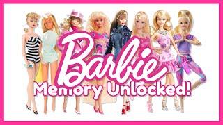 Barbie Memory Unlocked! 6 Decades of Iconic Dolls