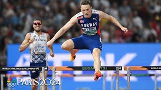 Karsten Warholm cruises into 400m hurdle World Championship final with strong semi | NBC Sports