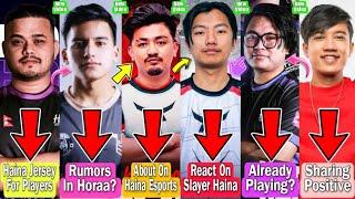 Ninja & Gyalzen Already Played From Haina Esports?| HaitDami Joining Horaa? |Rulz On Haina Announce