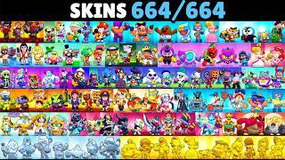 I Spent $13,701 to unlock EVERY SKIN in Brawl Stars... (664 skins)