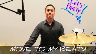 EDGAR MARAVILLA VLOG#12- MOVE INTO MY BEATS  #SessionDrummer #Musician #Vlogger #LosAngeles