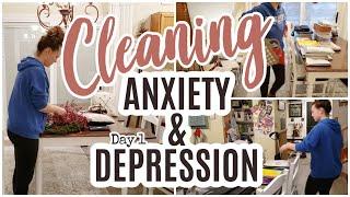 CLEANING YOUR HOUSE WHILE LIVING WITH ANXIETY AND DEPRESSION  (CLEAN YOUR ANXIETY AND DEPRESSION)