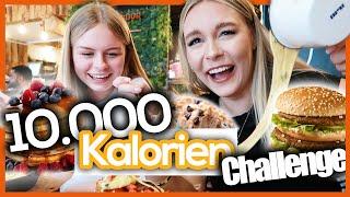 LENI und Ich essen 10.000 KALORIEN in 24 STUNDEN  | Dagi Bee