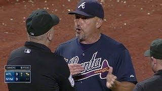 ATL@NYM: Gonzalez ejected in the 9th inning