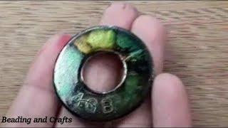 How to Color Metals with Alcohol Ink /Tutorial / DIY