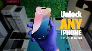 How To Unlock ANY iPhone 16, 15, 14, 13 – Carrier, Passcode & iCloud Unlock Tutorial | 2025