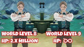 Local Legends Word Level 8 VS World Level 9 | Genshin Impact