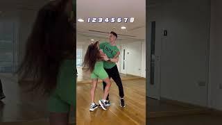 Bachata tutorial № 46 - Sergio & Daria  #bachata #bachatatutorial