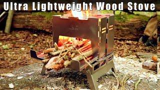 Winnerwell Titanium Backpack Wood Stove (and BACON of course)