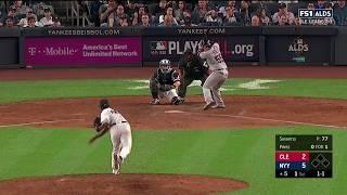 Roberto Perez Solo Homerun vs Yankees | Indians vs Yankees Game 4 ALDS